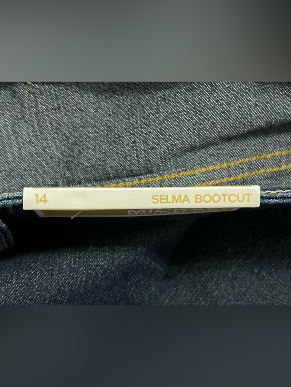 Michael Kors Dark Blue Flared Jeans * - Picture 7 of 8